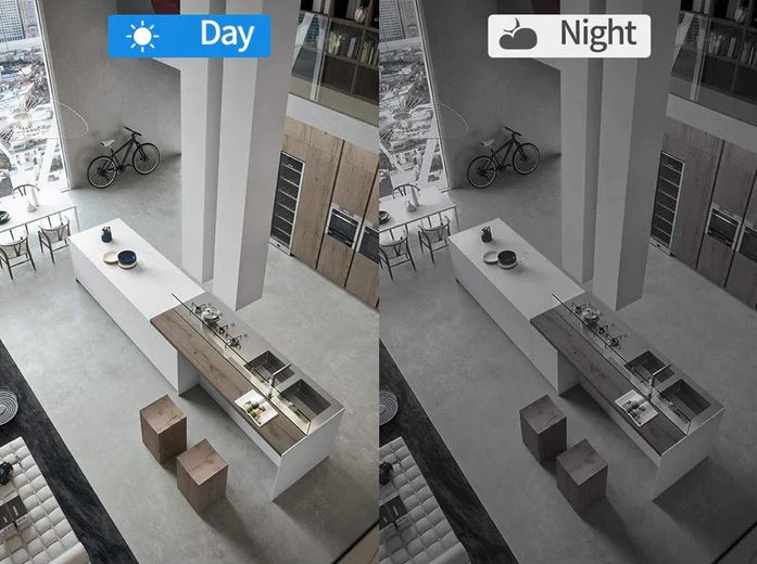 Indoor WiFi Security Camera Set 1080p Night Vision