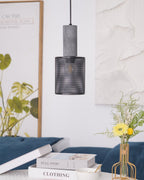 Industrial Concrete & Metal Pendant Light (E26/E27 Compatible)