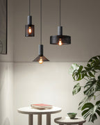 Industrial Concrete & Metal Pendant Light (E26/E27 Compatible)