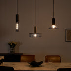 Industrial Concrete & Metal Pendant Light (E26/E27 Compatible)