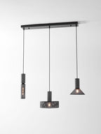 Industrial Concrete & Metal Pendant Light (E26/E27 Compatible)