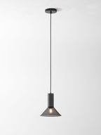 Industrial Concrete & Metal Pendant Light (E26/E27 Compatible)