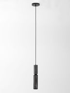 Industrial Concrete & Metal Pendant Light (E26/E27 Compatible)