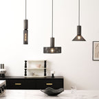 Industrial Concrete & Metal Pendant Light (E26/E27 Compatible)