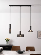 Industrial Concrete & Metal Pendant Light (E26/E27 Compatible)