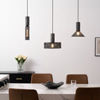 Industrial Concrete & Metal Pendant Light (E26/E27 Compatible)