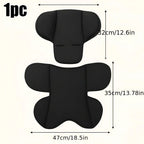 Infant Car Seat Insert Detachable Head & Body Support
