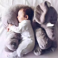 Infant Cuddle Pillow Elephant-Shaped Supportive Backrest & Machine Washable
