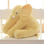 Infant Cuddle Pillow Elephant-Shaped Supportive Backrest & Machine Washable