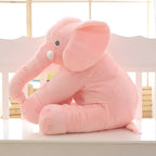 Infant Cuddle Pillow Elephant-Shaped Supportive Backrest & Machine Washable
