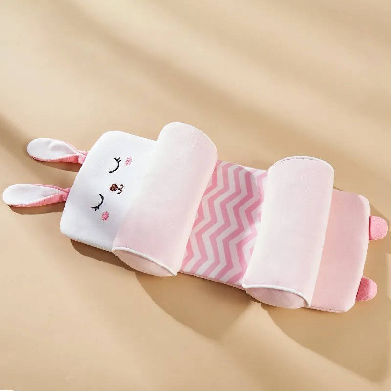 Infant Head Support Pillow Adjustable Side Cushions Breathable Mesh