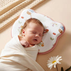 Infant Head Support Pillow U-Shaped Groove Silicone Core