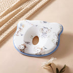 Infant Head Support Pillow U-Shaped Groove Silicone Core
