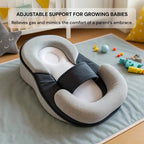 Infant Incline Pillow 15-Degree Reflux Angle Contoured Head Cradle
