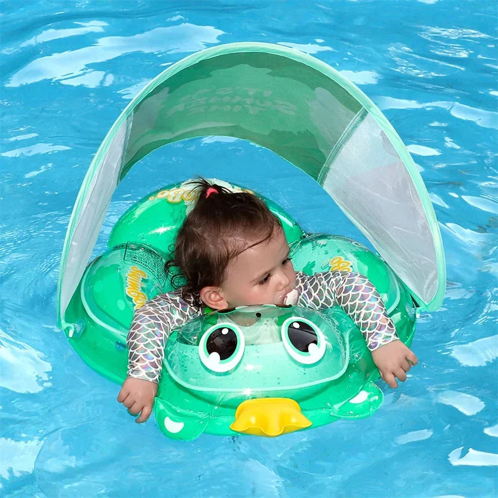 Infant Pool Float Eco-Friendly PVC & Quick Inflate
