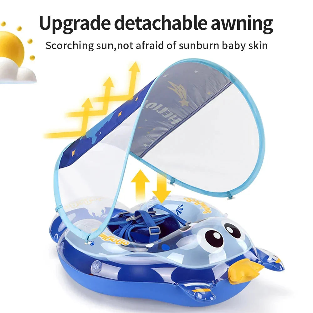 Infant Pool Float Eco-Friendly PVC & Quick Inflate