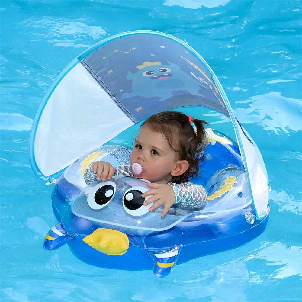 Infant Pool Float Eco-Friendly PVC & Quick Inflate