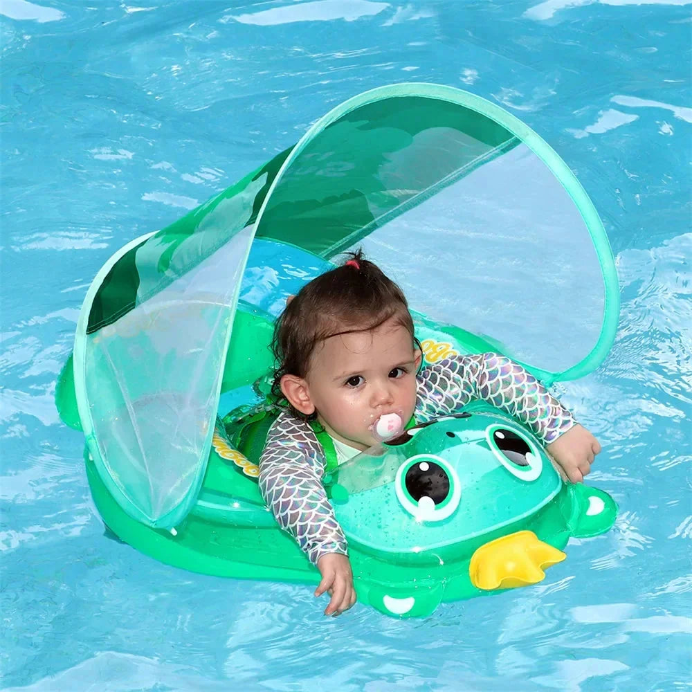 Infant Pool Float Eco-Friendly PVC & Quick Inflate