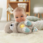 Infant Teddy Bear Breathing Motion & Soothing Sounds Machine Washable
