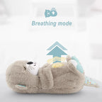 Infant Teddy Bear Breathing Motion & Soothing Sounds Machine Washable