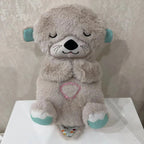 Infant Teddy Bear Breathing Motion & Soothing Sounds Machine Washable