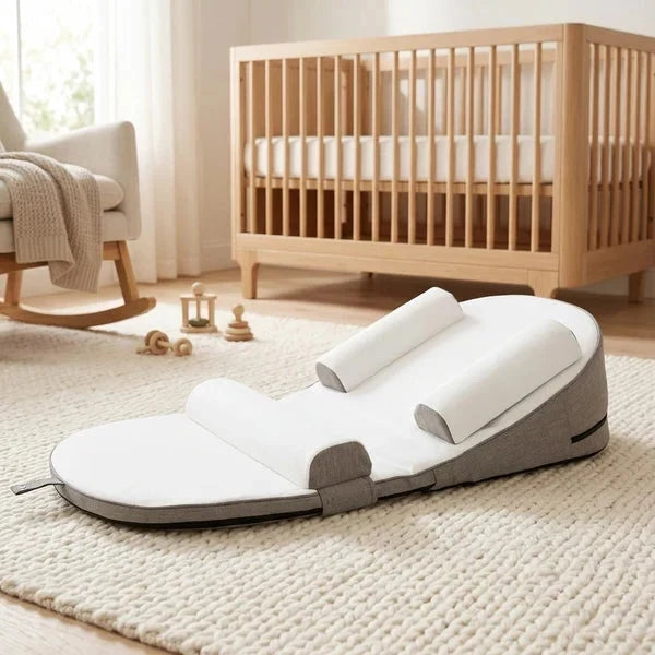 Infant Wedge Pillow Contoured Memory Foam Removable Waterproof Cover