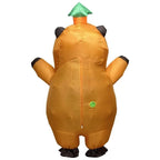 Inflatable Animal Costume Leaf Hat One Size Roomy Fit