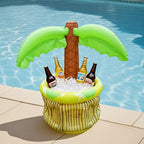 Inflatable Beer Cooler Coconut Palm Portable Durable PVC