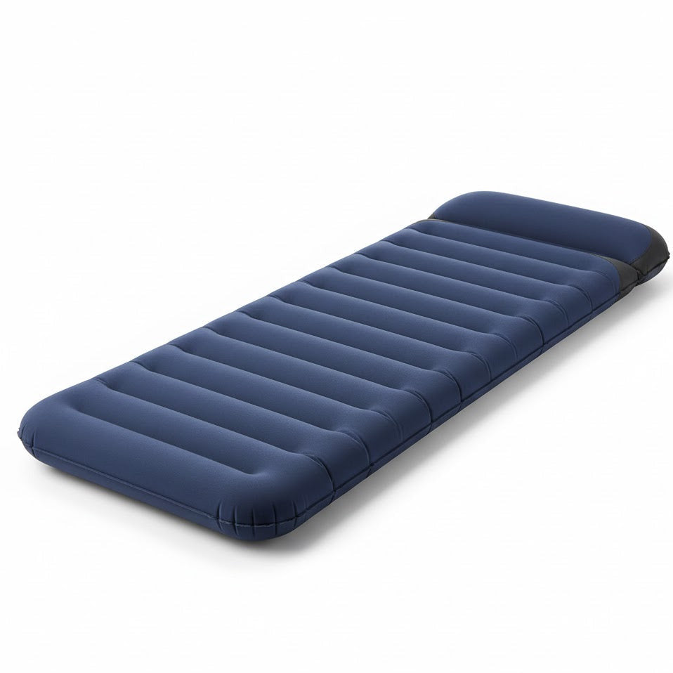 Inflatable Camping Mattress Compact Packable Reinforced Polyester Water-Resistant
