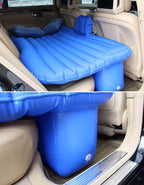 Inflatable Car Bed Ergonomic T-Support Pump & Pillows