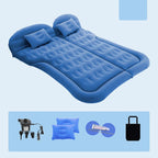 Inflatable Car Mattress Soft Flocking Electric Pump Included