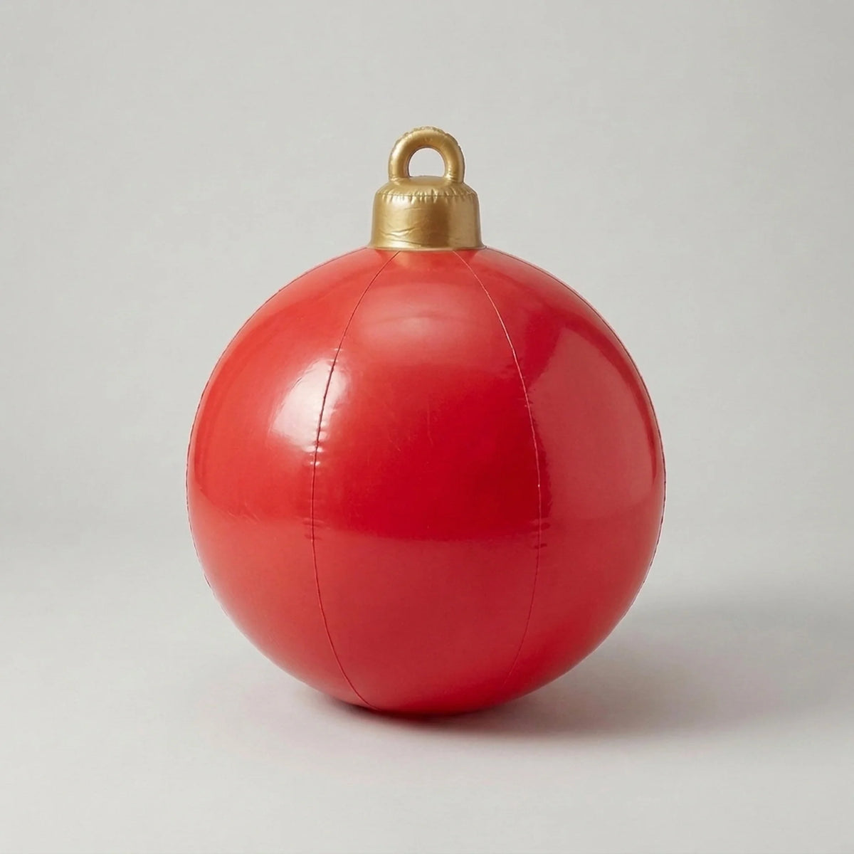 Inflatable Christmas Ball 24 Inch PVC Weather-Resistant