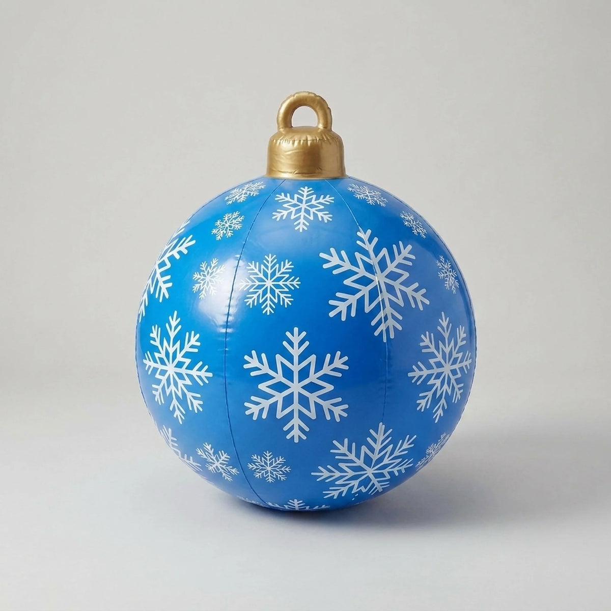 Inflatable Christmas Ball 24 Inch PVC Weather-Resistant