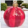 Inflatable Christmas Ball 24 Inch PVC Weather-Resistant