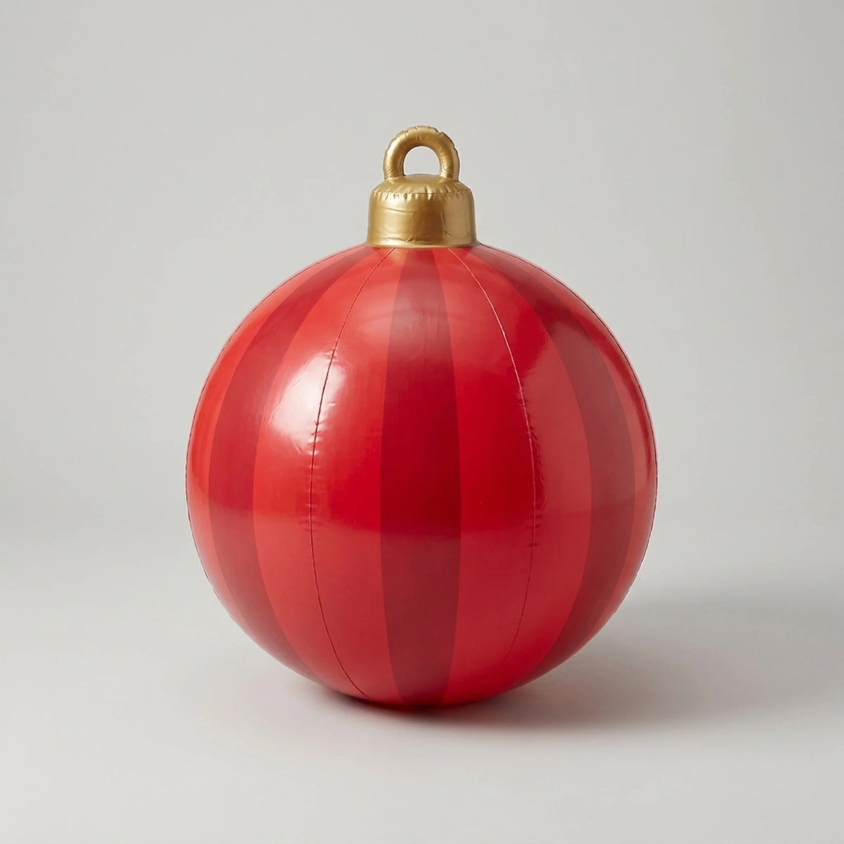 Inflatable Christmas Ball 24 Inch PVC Weather-Resistant