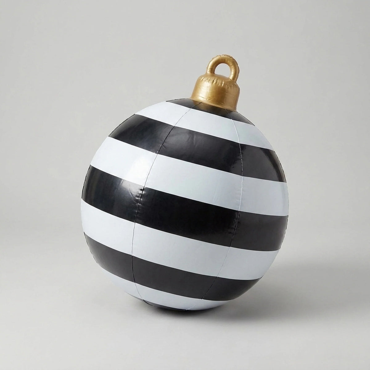 Inflatable Christmas Ball 24 Inch PVC Weather-Resistant