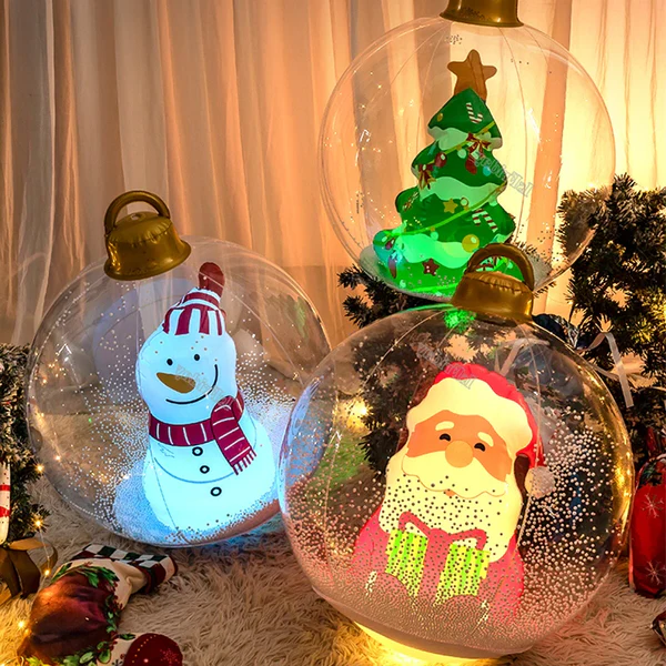 Inflatable Christmas Decoration Energy-Efficient LED Weather-Resistant