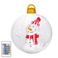 Inflatable Christmas Decoration LED-Lit Weather-Resistant Easy Setup