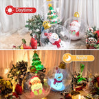 Inflatable Christmas Decoration LED-Lit Weather-Resistant Easy Setup