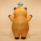Inflatable Costume Capybara Built-In Fan & Mesh Window