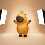 Inflatable Costume Capybara Built-In Fan & Mesh Window