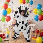 Inflatable Costume Cow Design Lightweight Adult Large