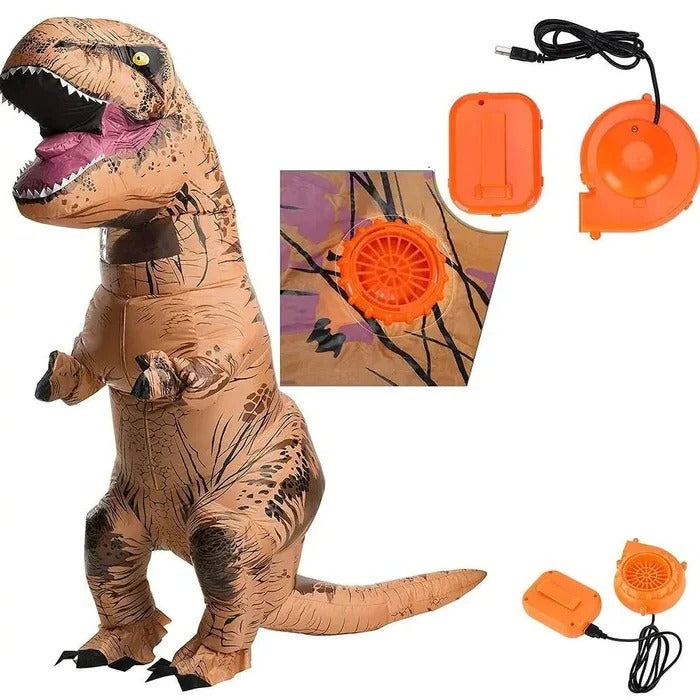 Inflatable Costume Full-Body Battery-Operated Easy Setup