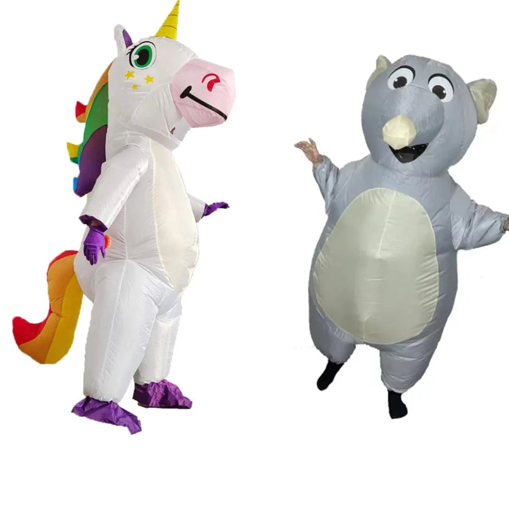 Inflatable Costume Lightweight Adult Size Fan & Battery