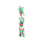 Inflatable Decoration Three Santa Ladder Quick Inflate Indoor Outdoor