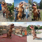 Inflatable Dinosaur Costume Built-In Blower Adult Fit