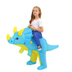 Inflatable Dinosaur Costume Built-In Fan Padded Legs