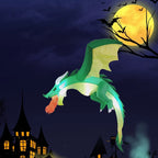 Inflatable Dragon LED Lighting & Fireball Effect
