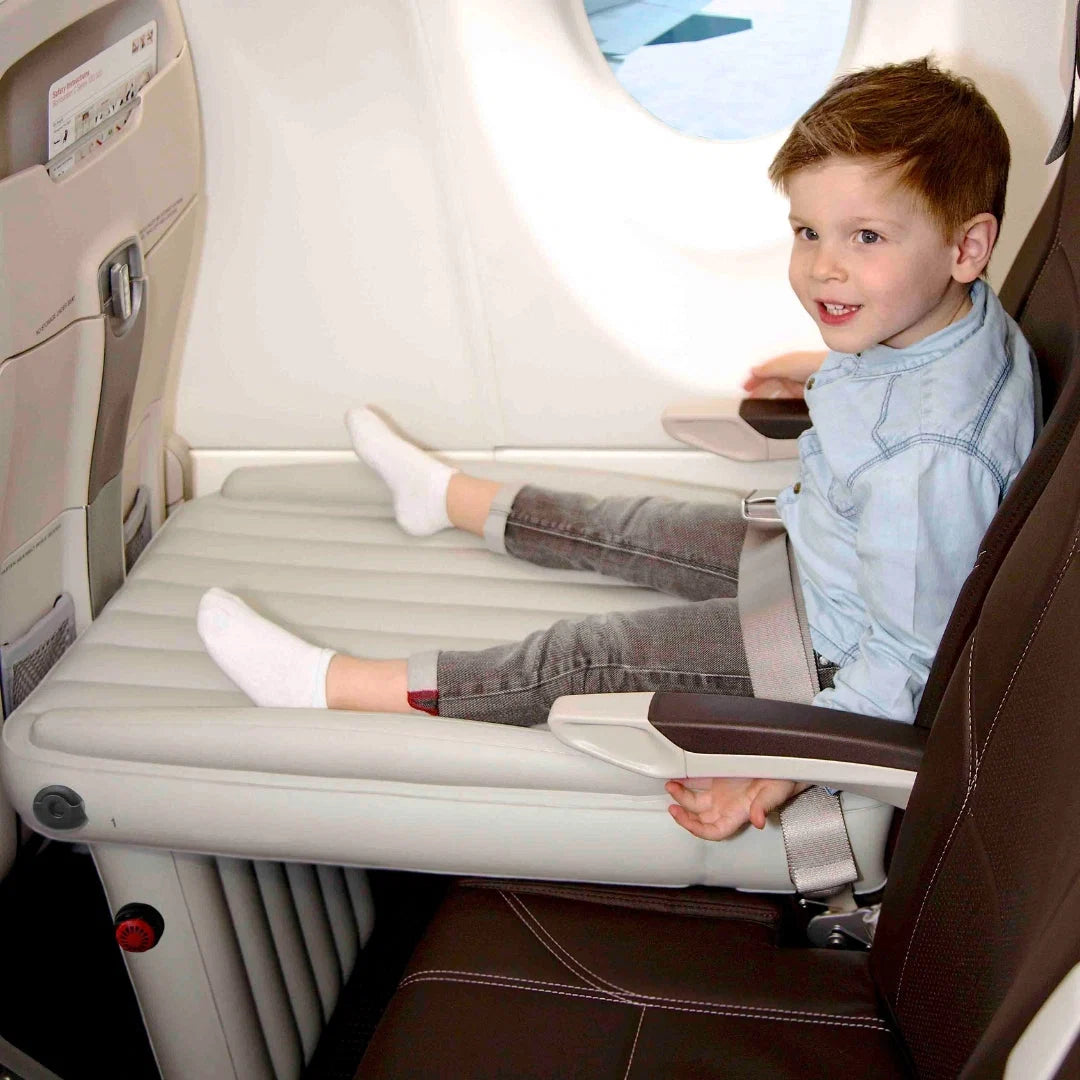 Inflatable Kids Travel Bed Quick-Inflate Includes Carry Bag