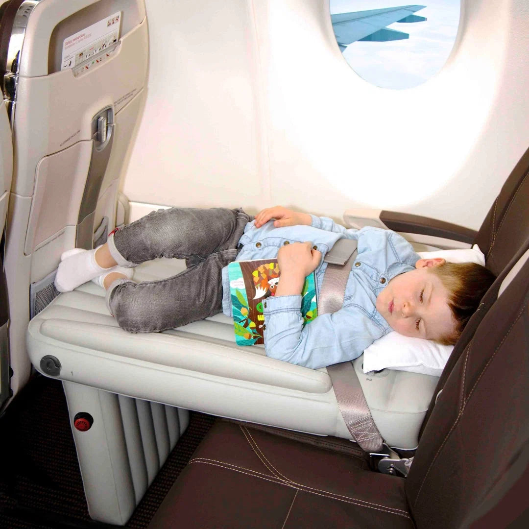 Inflatable Kids Travel Bed Quick-Inflate Includes Carry Bag